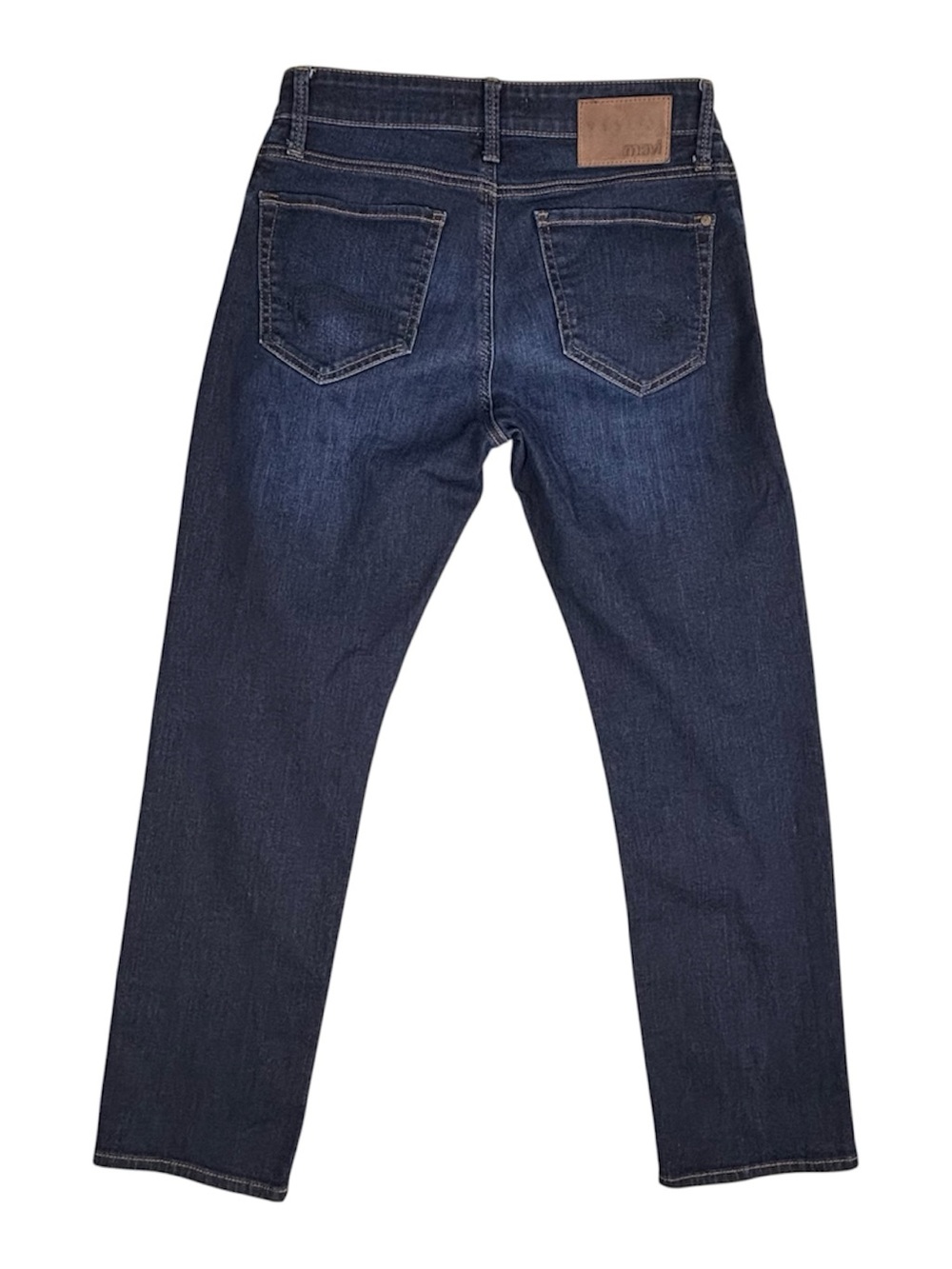 Mavi Zach Straight Leg Jeans Mens 30x30 (Fit 30x29) Blue Dark Wash Stretch Denim